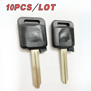 10pcs / lot transponder da chave chave do caso shell para nissan