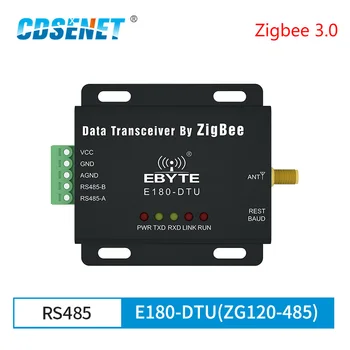 2.4 Ghz Zigbee 3.0 20dBm RS485 sem Fio Zigbee Modem de Dados Transparente Dispositivo de Transmissão E180-DTU(ZG120-485)