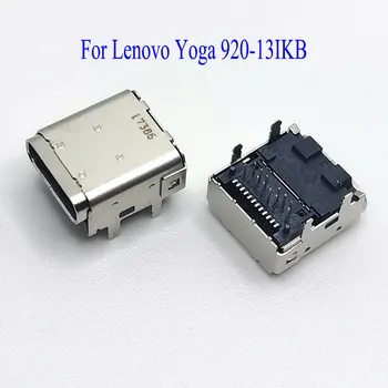 2-50PCS Tipo C Tomada Usb Porta de Carregamento do Soquete do Conector Para o Lenovo YOGA 920-13IKB Laptop Peças de Reparo