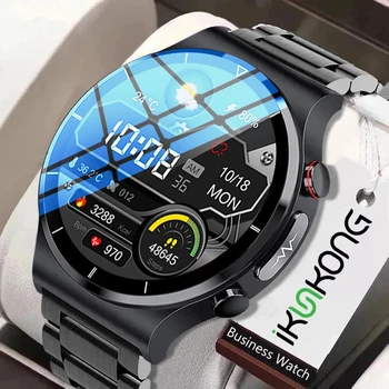 2022 Novo ECG+PPG Smart Watch Homens Pressão Arterial frequência Cardíaca Relógios IP68 Impermeável de Fitness Tracker Smartwatch Para Huawei Xiaomi