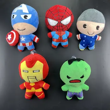 20cm Marvel Super-Heróis de os Vingadores Finais, Thanos Hulk, Capitão América, Thor Figura de Ação Brinquedos de pelúcia Bonecas para Criança Menino