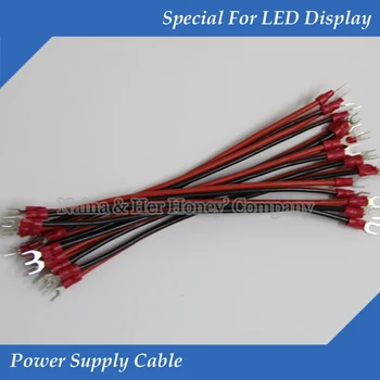 20pcs/monte display de LED de conexão de linha de cobre Puro 18cm cabos de alimentação para o módulo de LED cabo