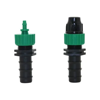 4 mm, 8 mm a 16 mm Conector de engate Rápido da Mangueira de Jardim Água de Irrigação Conectores de Agricultura adaptador de Tubo 2 Pcs