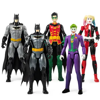 A Spin Master BATMAN de 12 Polegadas, Harley Quinn Figura de Ação Harleen Quinzel Estatueta Coleção Boneca de Brinquedo para Crianças de Criança