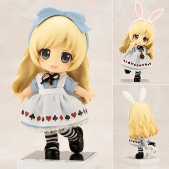 Anime Alice No país das Maravilhas Figura Alice GSC Argila Boneca Q Versão do Modelo de Brinquedos Para Crianças Colecionáveis Presente de Aniversário a Embalagem da Caixa de Brinquedo
