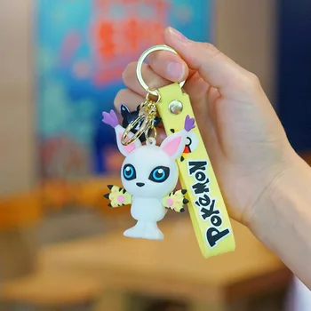 Anime Digimon Adventure Chaveiro Cartoon Doll Pingente Criativo Carro Agumon Gabumon Digital Modelo De Evolução Decorações Garoto De Brinquedo