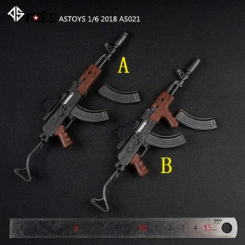 ASTOYS AS021A 1/6 AK47 AKM Rifle Tático de Arma de Arma de Modelo de Brinquedos F 12