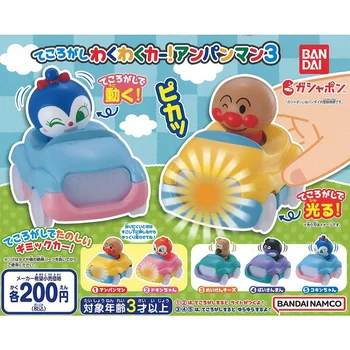 Bandai Genuíno Anpanman Gashapon Brinquedos Anpanman Dokin-chan Queijo Cão Baikinman Criativas de Decoração de Modelo de Enfeite de Brinquedos