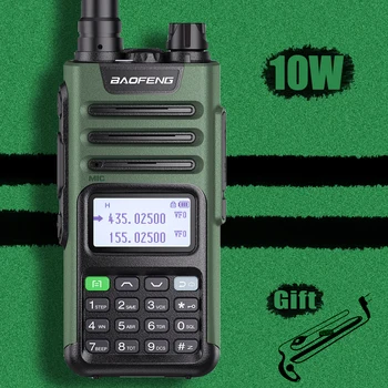 Bao feng walkie-talkie de longo alcance de rádio amador dois rádios de comunicação UV-13PRO lucrativo rádio poderosa de Premir o botão de telefone para a caça