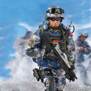 Chegada nova KADHOBBY Militar do Exército Call of duty 1:6 Escala do Corpo de fuzileiros navais Totalmente Soldado Armado Modelo de Figuras de Ação Brinquedos para Meninos