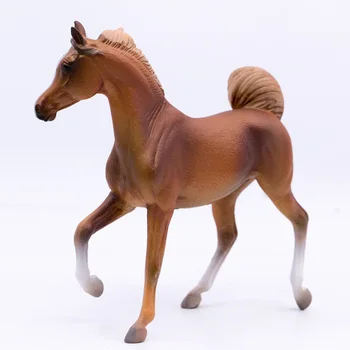 CollectA Cavalo País Animais de Arabian Mare de Ouro Castanha de Plástico PVC de Simulação de Brinquedos para meninos e Meninas #88475