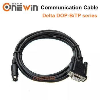 Delta DOP-B / TP Série IHM Touch Screen Conectar Programa de PLC Cabo de Comunicação Entre o PLC e IHM