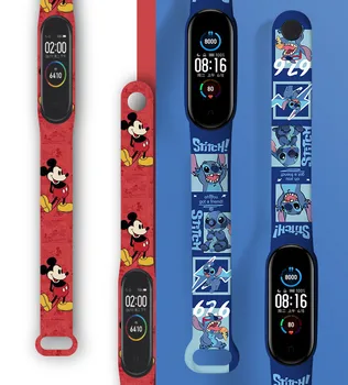 Disney Lilo Stitch, Mickey Mouse Minie Correia De Relógio Anime Figura De Homem-Aranha Desenho Animado Digital À Prova D'Água Bracelete Pulseira De Crianças Brinquedo
