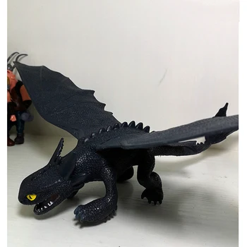 Domar O Dragão Nightes Fúria Toothlesl Gronckle Figura De Ação Do Brinquedo Dinossauro Modelo De Articulações Móveis De Coleta De Ornamento Dom Crianças