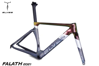 ELFOS FALATH Aero-Dinâmica de Carbono quadro de bicicleta de Estrada de fibra de carbono quadro de bicicleta de estrada de carbono quadro aerodinâmica