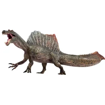 Em Estoque 1:35 Científica Spinosaurus Dinossauro GR Brinquedos Clássicos Brinquedos Antigos Prehistroy Modelo Animal Mordente Móvel