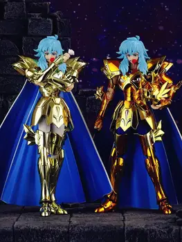 Em Estoque CS Modelo de Saint Seiya Mito Pano EX Peixes, Afrodite 24K/OCE Ouro Cavaleiros do Zodíaco Metal Armadura do Anime Figura de Ação