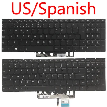 EUA: NOVA/SP/espanhol teclado do portátil de LENOVO Ideapad 510S-15 310S-15 ISK IKB IFI Yoga 510-15 preto SEM/com luz de fundo