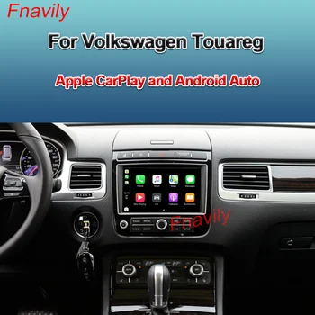 Fnavily OEM Retrofit sem Fio CarPlay Para VW Volkswagen Touareg Apple CarPlay E Android Auto Retrofit Kit de 2010-