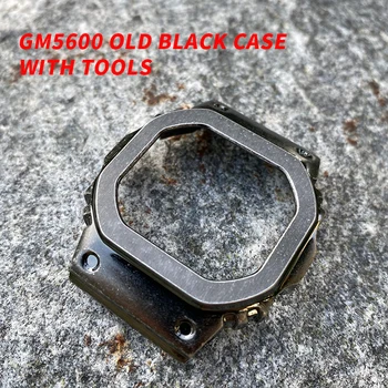 G-Montar faixa de Relógio de Metal moldura Correia GM-5600 GA-2100 Camuflagem de Aço Inoxidável, Pulseira de Quadro Pulseira com Repal ferramentas