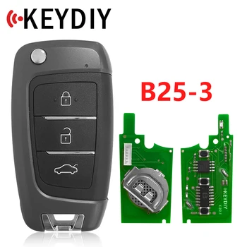 KEYDIY B25 KD900 Remoto de 3 botões Série B Chave Remota Para URG200/KD900/KD200 Máquina