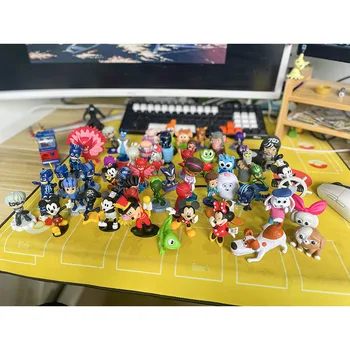 Mickey De Disney Do Rato De Minnie Máscaras De Heróis Doc McStuffins Gosta De Animais Kawaii Boneca Bonito Presentes Brinquedo Modelo De Figuras De Anime Recolher Ornamentos