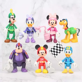 Mickey de Disney Figura Boneca Mickey Mouse, Minnie, Donald Duck Margarida dos desenhos animados do Pato de Coleta Figura de Brinquedo Bonito Mickey Conjunto Brinquedo para Crianças