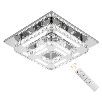 Moderno e Simples de Iluminação LED Varanda Corredor de Cristal Quarto de Led Decorativas luminárias de Teto Para Viver Sala de Jantar de Suspensão Nórdicos Luzes