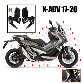 Motocicleta Lado Moldura Tampa do Corpo Painel Carenagem Guarda Protetor Para Honda X ADV X-ADV 750 XADV 2017 2018 2019 2020