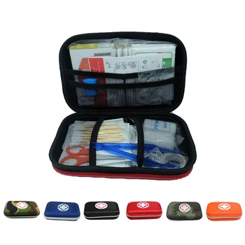 Novo 93-Em-1 Cor Portátil Kits de Primeiros Socorros EVA Bag Para Casa, Viagens, Esportes ao ar livre de Sobrevivência de Emergência Médica para Tratamento de Feridas