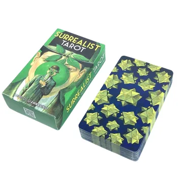 Novo Surrealista Baralho De Tarô Tarot Oracle Placa De Cartão Jogos De Baralho De Cartas De Jogar Para O Jogo De Festa Misteriosa Adivinhação Jogo De Tabuleiro