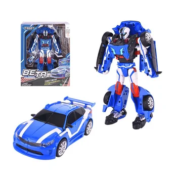 O mais novo Grande ABS Tobot Transformando Carro Robô Brinquedos Coreia do Cartoon Irmãos Anime Tobot Deformação Carro Trator de Brinquedo