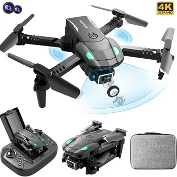 O novo S128 mini drone 4K HD, câmera de três lados para evitar obstáculos e altura-definição profissional dobrável quadcopter brinquedo