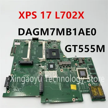 Original DELL XPS 17 L702X Laptop placa-Mãe DAGM7MB1AE0 HM65 memória DDR3 GT540M 100% TESED OK