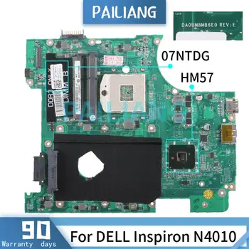 PAILIANG Laptop placa-mãe Para DELL Inspiron N4010 placa-mãe CN-07NTDG DA0UM8MB6E0 HM57 DDR3 tesed