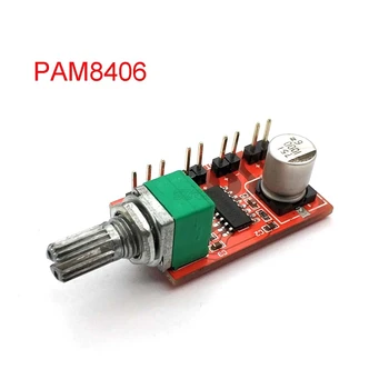 PAM8406 Digital Amplificador de Potência de Placa de Osso de Condução de alto-Falante do Amplificador de Potência da Placa Com o Potenciómetro de Volume