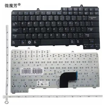 Para DELL Latitude D520 D520N D530 Substituir o teclado do portátil do inglês americano Novo Preto