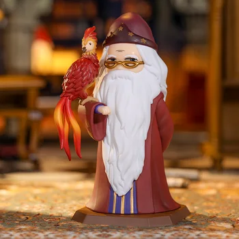 POP MART Harry Potter e A Câmara dos Segredos Cega Caixa de Brinquedos de Menina Bonito Kawaii Doll Acho Modelo Saco de Presente de Aniversário Mistério Caixa