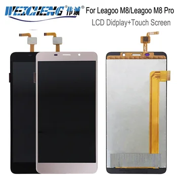 Por 5,7 polegadas Leagoo M8/Leagoo M8 Pro Visor LCD e a Tela de Toque conjunto do Digitador da Tela de Substituição+Free Tools