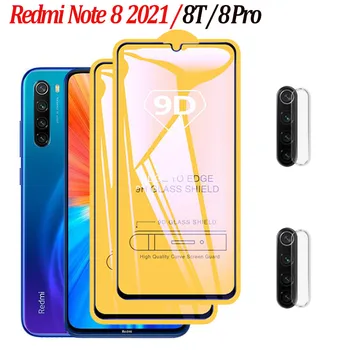 Redmi Nota 8 2021 de Vidro Para Xiaomi Redmi Nota 8 Pro Vidro Temperado redmi 8т nota Protetor de Tela do Filme Redmi Note8 2021 Óculos