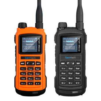 SENHAIX SHX-GP8800 GP 8800 Presunto de Banda Dupla U/VHF bidirezionale de Rádio CB TPU Walkie-Talkie PTT telefono APP programmazione DIODO emissor de arroz