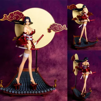 Um Pedaço de Anime Figura de Boa·Hancock PVC Bonito Sexy Girl Anime Figura de Brinquedo Hentai Modelo de Bonecos Adulto Coleção de Presente