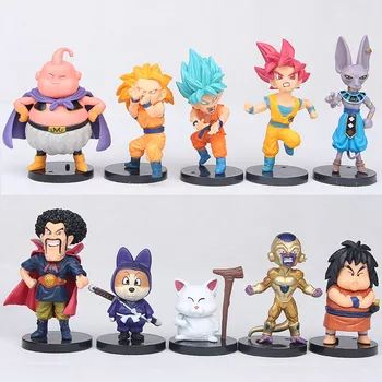 Venda quente Dragon Ball Figura Son Goku, Pai e Filho, o Modelo de PVC Figuras de Ação Goku & Vegeta Combate Versão de colecionador de Bonecos de Brinquedo