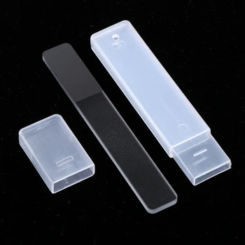 Vidro Prego Shiner Nano Crystal Prego Arquivos de Buffer de Unhas Polidas com Casos