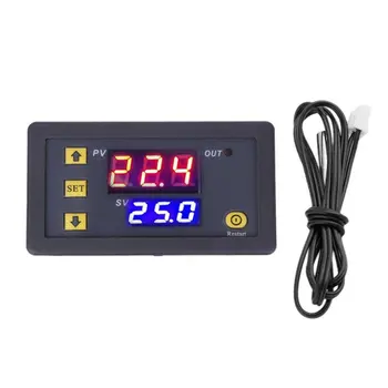 W3230 Controlador de Temperatura: Termostato Dupla Digital do DIODO emissor de Regulador de Temperatura Detector de Temp Medidor de Calor do Cooler