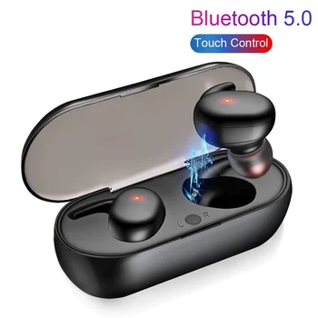 Y30 sem Fio Bluetooth Fone de ouvido Touch tws Esportes ao ar livre sem Fio Fone de ouvido Y90 com Caixa-carregador Fone de ouvido Bluetooth Esporte Portátil