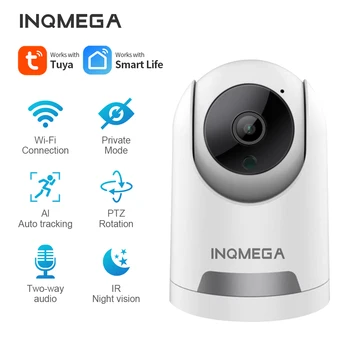 INQMEGA Tuya Smart wi-Fi da Câmara Home Câmeras de Segurança sem Fio do ip Cam Apoio Inicial do Google Alexa câmera de segurança para Crianças